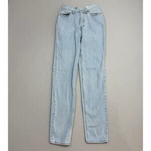 Vintage Levis 501xx Jeans Womens 7L (26x33) Blue USA Made High Rise 18501-0133